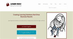 Desktop Screenshot of learningrebels.com